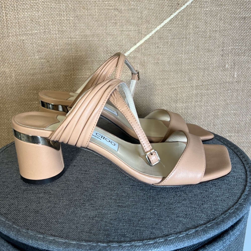 Jimmy Choo Jago Sandals, Size 35.5 EU (5.5 US)